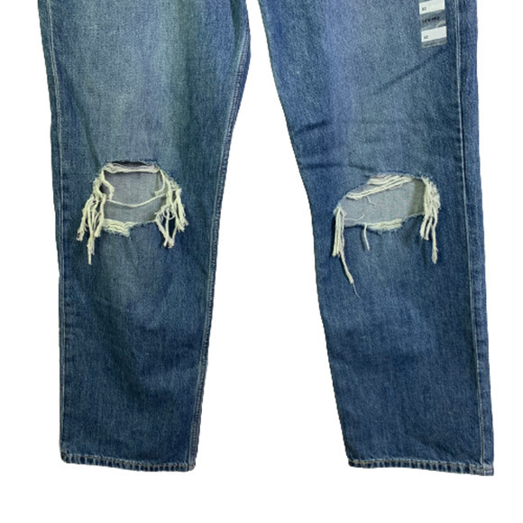 LEVI'S Distressed Denim Low Pro Straight Jeans - NWT - Picture 9 of 16